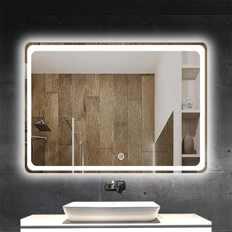 Le miroir de salle de bain intelligent à LED mène la nouvelle tendance des salles de bains à la mode