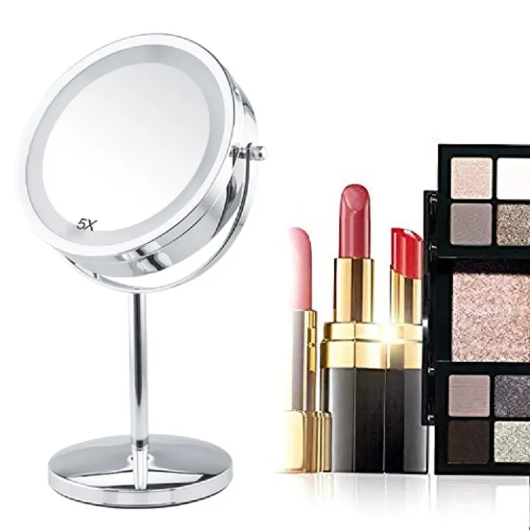 Miroir de maquillage à LED pouvant simuler un dressing professionnel